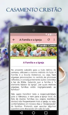 Casamento Cristão android App screenshot 1