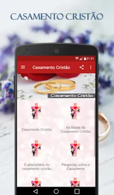 Casamento Cristão android App screenshot 6